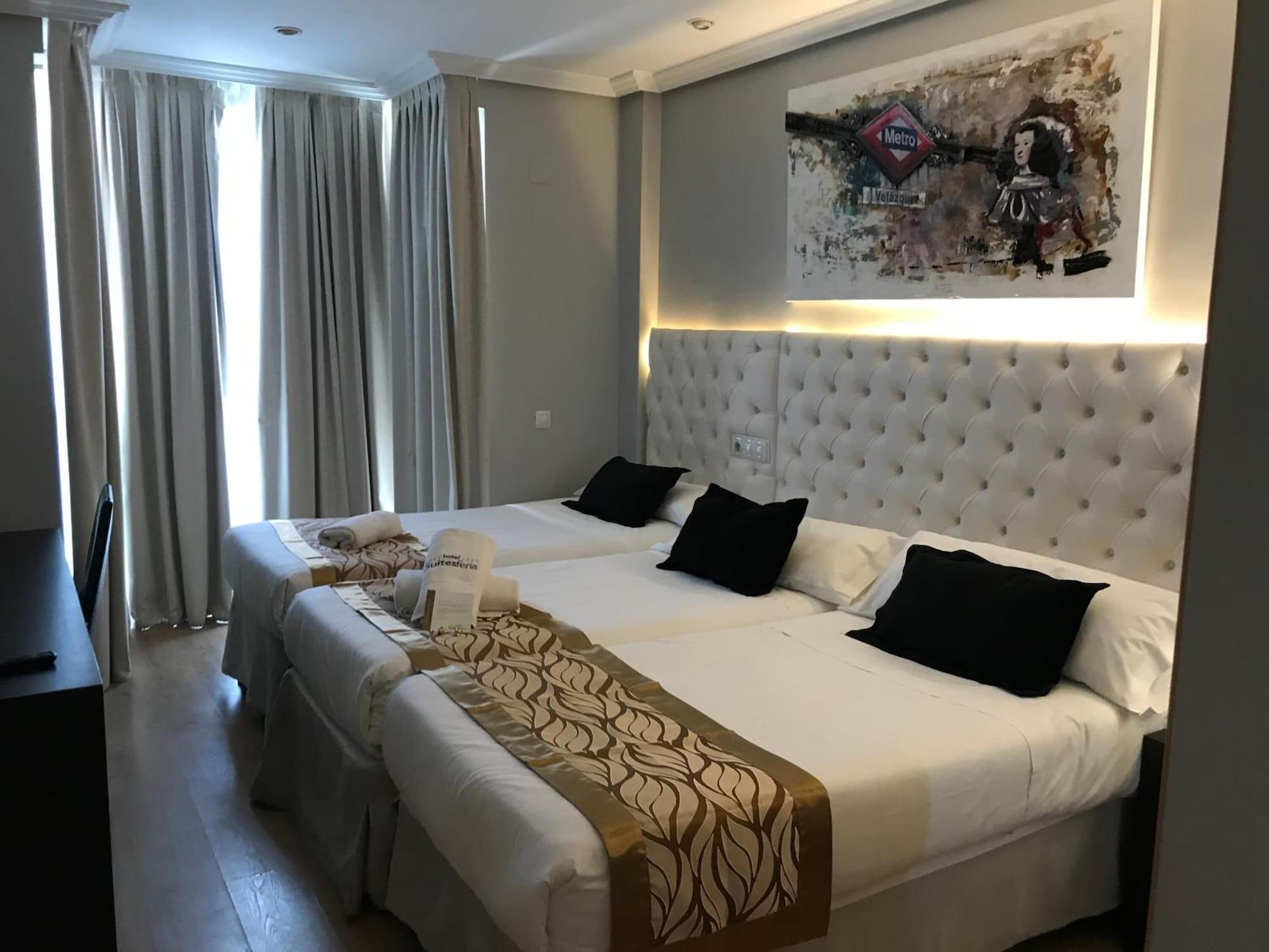 Hotel Suites Feria De Madrid Bagian luar foto